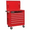 Top 10 🌟 38 in. Premium Full 6-Drawer Service Utility Cart in Red by SUNEX TOOLS ✨ -Sunex Tools Sales red sunex tools tool carts 8057 64 1000