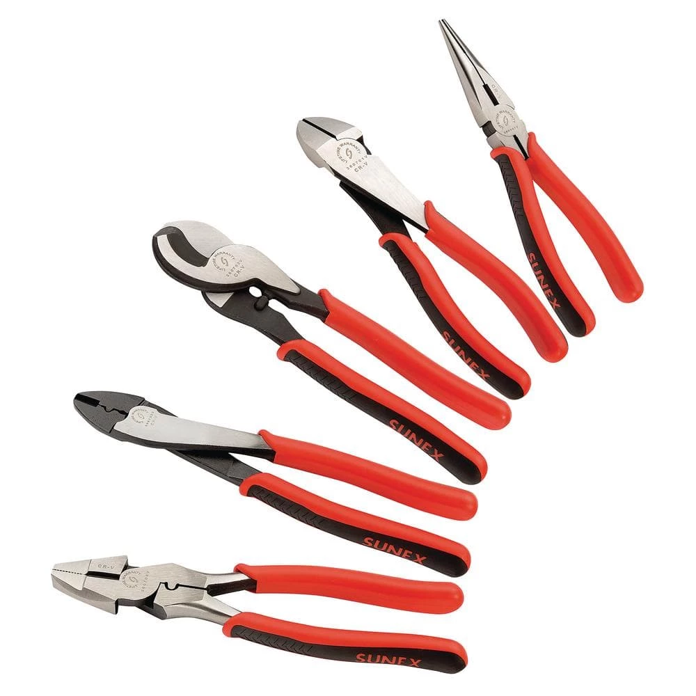 Buy 🔔 Professional Pliers Set (5-Piece) by SUNEX TOOLS ⭐ 3 Buy 🔔 Professional Pliers Set (5-Piece) by SUNEX TOOLS ⭐