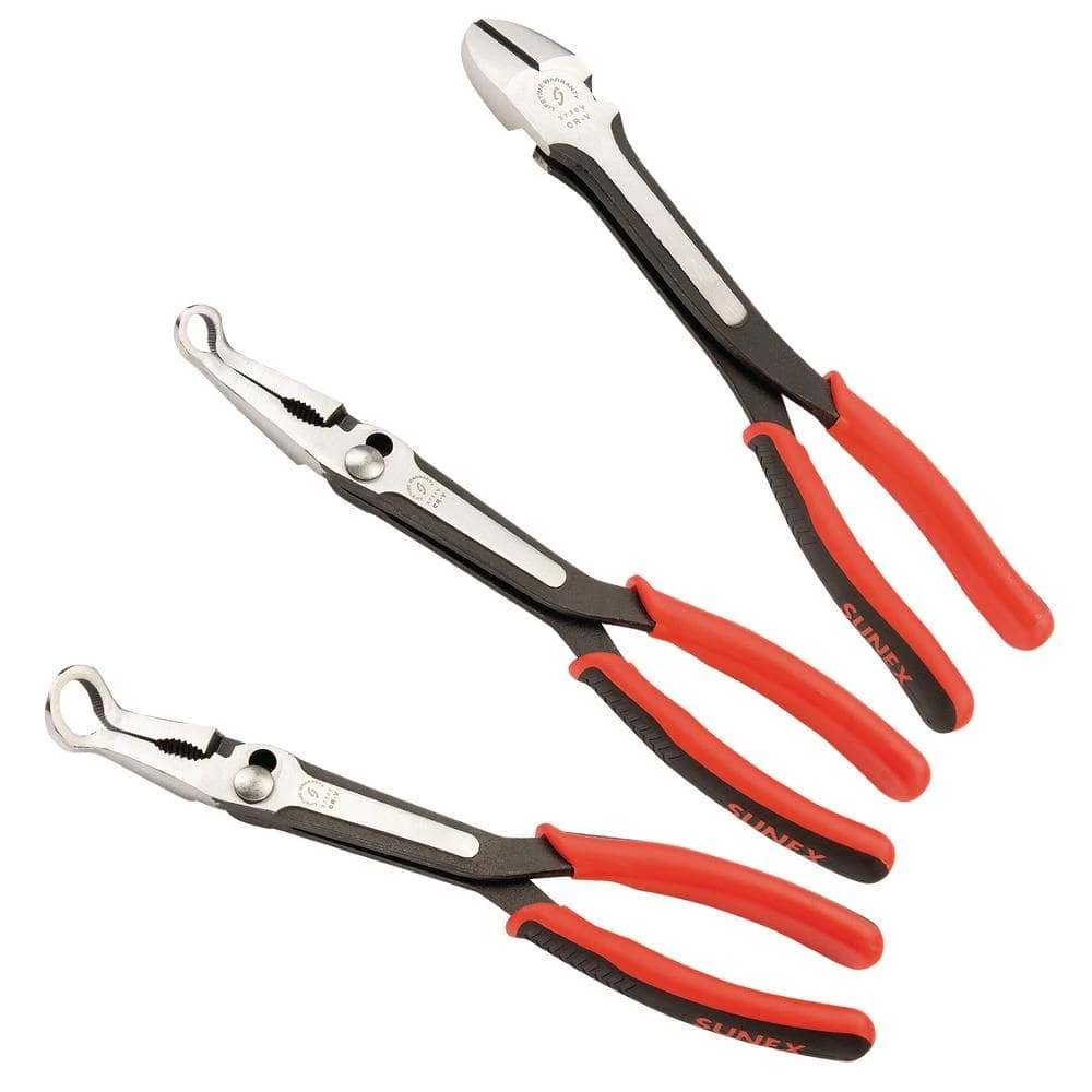 Cheap ๐งจ Heavy-Duty Hose Gripper and Cutting Pliers Set (3-Piece) by SUNEX TOOLS ๐ฅฐ 3 Cheap ๐งจ Heavy-Duty Hose Gripper and Cutting Pliers Set (3-Piece) by SUNEX TOOLS ๐ฅฐ