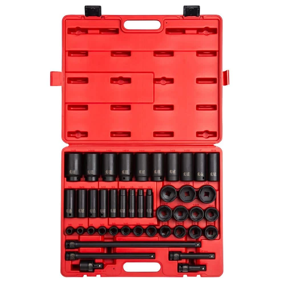 Cheapest 😀 1/2 in. Drive SAE Master Impact Socket Set (43-Piece) by SUNEX TOOLS 🛒 3 Cheapest 😀 1/2 in. Drive SAE Master Impact Socket Set (43-Piece) by SUNEX TOOLS 🛒