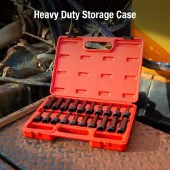 Promo ✔️ 1/4 in. Drive SAE and Metric Impact Socket Set (20-Piece) by SUNEX TOOLS 🌟 -Sunex Tools Sales sunex tools impact socket sets 2637 44 1000