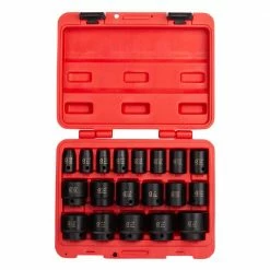 Best Pirce ✔️ 1/2 in. Drive SAE Impact Socket Set (19-Piece) by SUNEX TOOLS ✔️