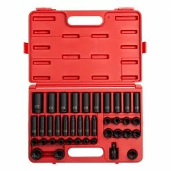Top 10 🤩 1/2-in. Drive Metric Impact Socket Set (39-Piece) by SUNEX TOOLS 🥰