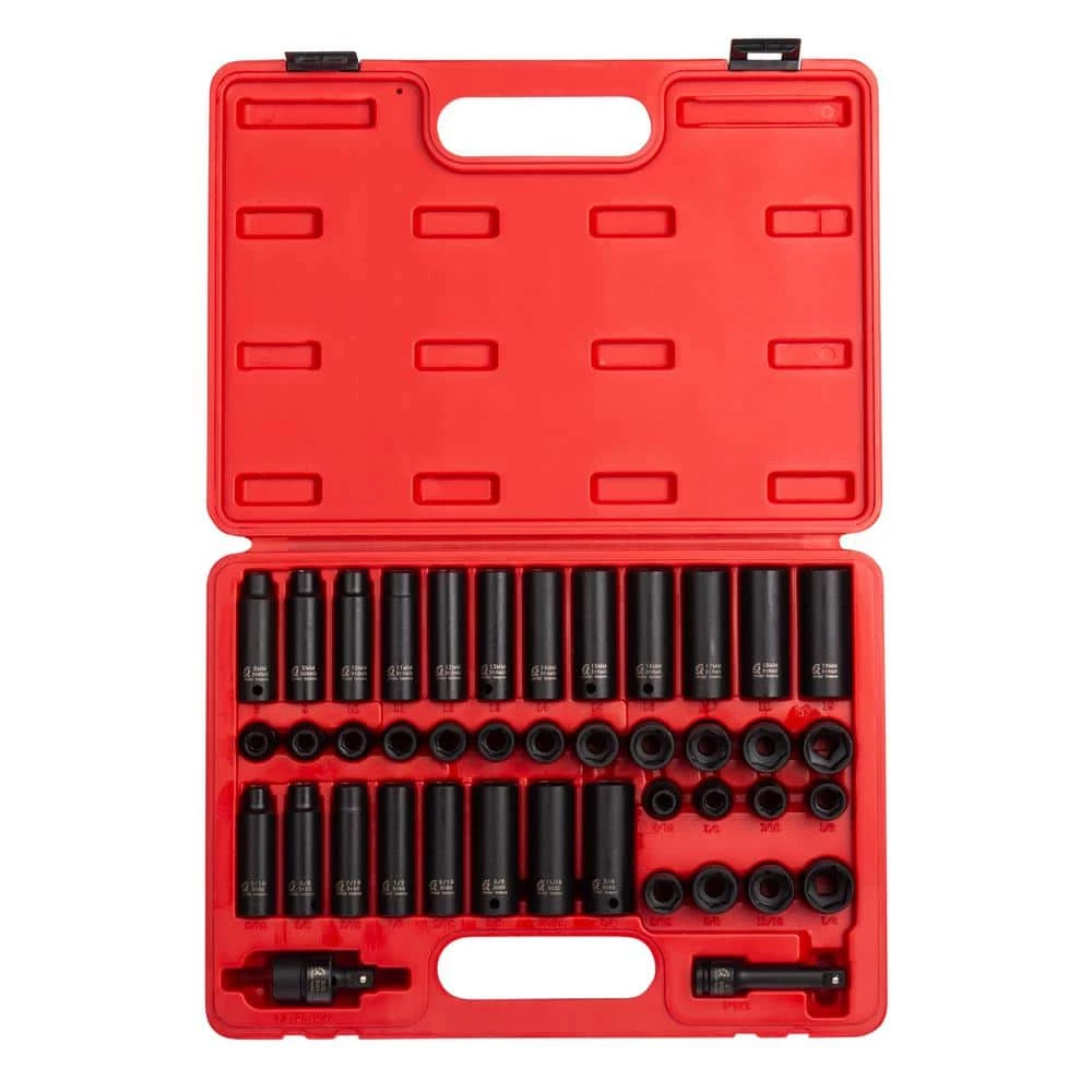 Deals 🔥 3/8 in. Drive Master Impact Socket Set (42-Piece) by SUNEX TOOLS 👍 3 Deals 🔥 3/8 in. Drive Master Impact Socket Set (42-Piece) by SUNEX TOOLS 👍