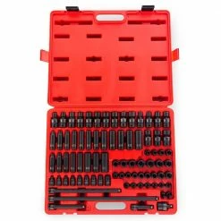 Outlet 🥰 3/8 in. Drive Master Impact Socket Set (80-Piece) by SUNEX TOOLS 🌟