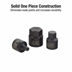 Promo 😉 3/8 in. Drive Stubby Impact Hex Driver SAE and Metric Set (16-Piece) by SUNEX TOOLS ❤️ -Sunex Tools Sales sunex tools impact socket sets 3646 4f 1000