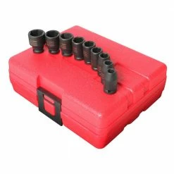 New ⭐ 1/4 in. Drive Impact Socket Set (9-Piece) by SUNEX TOOLS ❤️