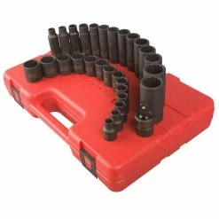 Top 10 🎉 12-Point Master Metric Impact Socket Set by SUNEX TOOLS 🎉