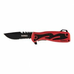 Flash Sale 😉 4 in. Electricians Folding Pocket Knife with Bit Tip Holder by SUNEX TOOLS 👍