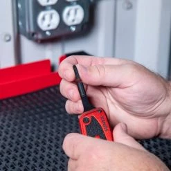 Flash Sale 😉 4 in. Electricians Folding Pocket Knife with Bit Tip Holder by SUNEX TOOLS 👍 -Sunex Tools Sales sunex tools pocket knives knwireb fa 1000