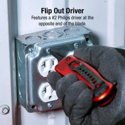 Wholesale 😀 4 in. Electricians Folding Pocket Knife with #2 Philips Screwdriver by SUNEX TOOLS 🛒 -Sunex Tools Sales sunex tools pocket knives knwirep 1f 1000