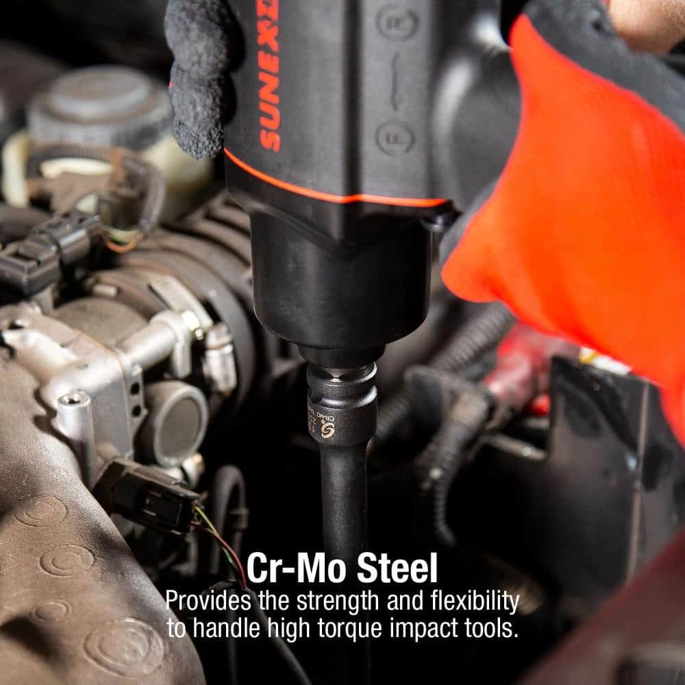 Flash Sale 🔥 1/2 in. Wobble Drive Extension Impact Socket Set (4-Piece) by SUNEX TOOLS ✔️ 6 Flash Sale 🔥 1/2 in. Wobble Drive Extension Impact Socket Set (4-Piece) by SUNEX TOOLS ✔️ - Image 4