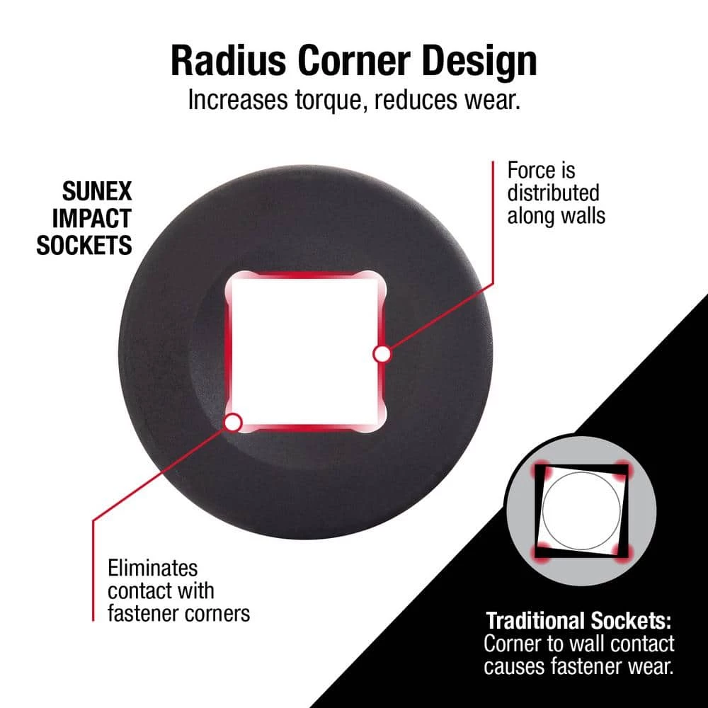 Flash Sale 🔥 1/2 in. Wobble Drive Extension Impact Socket Set (4-Piece) by SUNEX TOOLS ✔️ 5 Flash Sale 🔥 1/2 in. Wobble Drive Extension Impact Socket Set (4-Piece) by SUNEX TOOLS ✔️ - Image 3